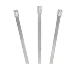 Uncoated 304 316 Ball Slef Lock ASTM Metal Cable Ties
