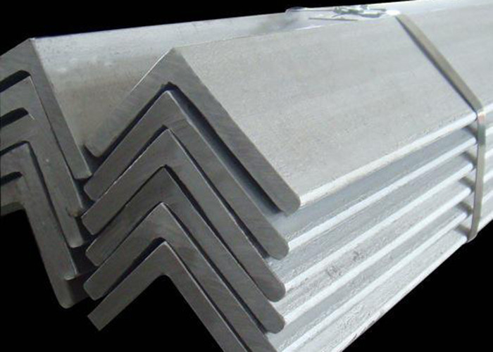 Mirror Polished Stainless Steel Angle Natural Color
