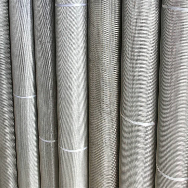 Stainless Steel Woven Wire Mesh Screen Welded Perforated with Square Hole Stainless Steel Woven Wire Mesh Screen