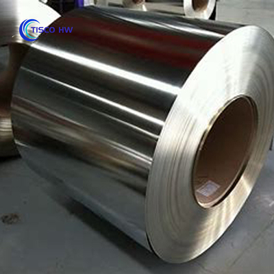 201 AISI Stainless Steel Cold Rolled Coils 20mm Thick Mirror Finishing